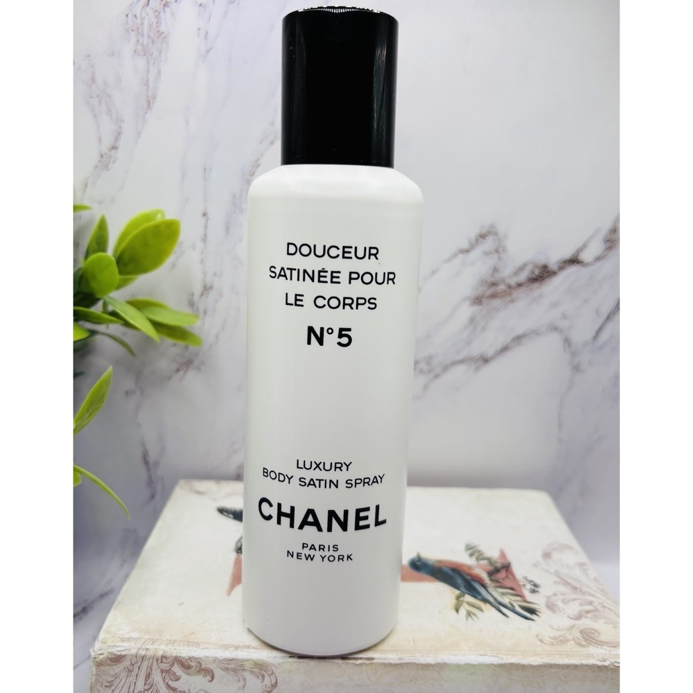 Vintage Chanel N°5 Luxury Body Satin Spray 3.5oz Dry Oil Mist Discontinued New